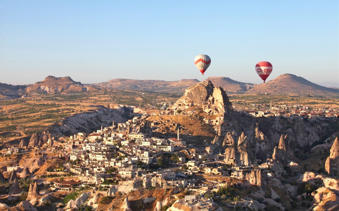 Cappadoce, sur un tapis de Turquie